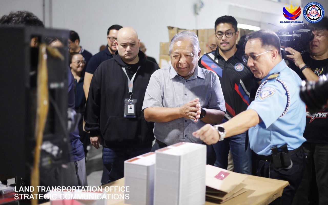 LTO/DOTr to PBBM: license plates supply ‘more than enough’