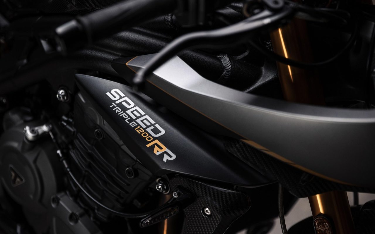 Triumph announces Speed Triple 1200 RR Breitling