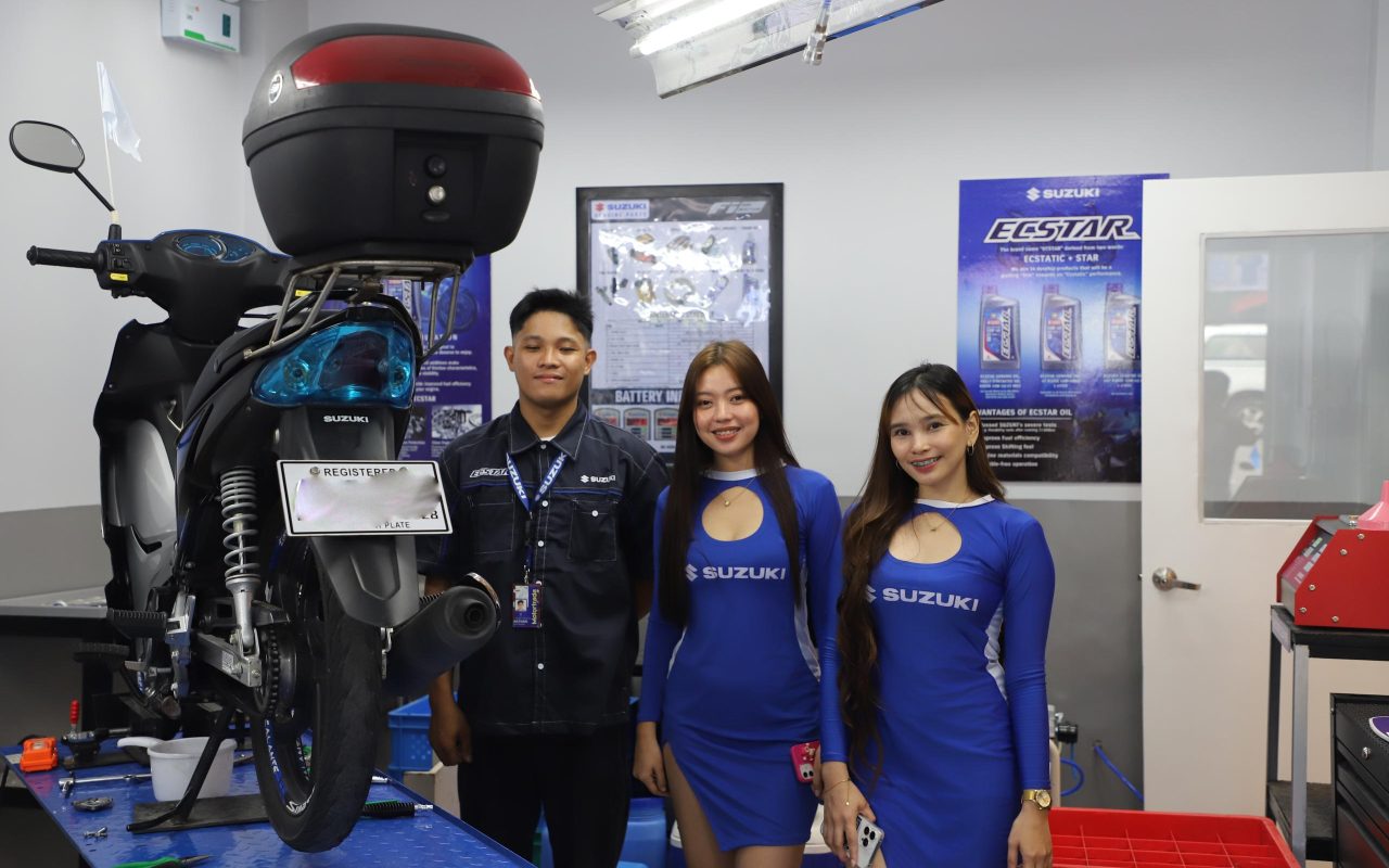 Suzuki Offers FREE Service to Typhoon-Affected riders