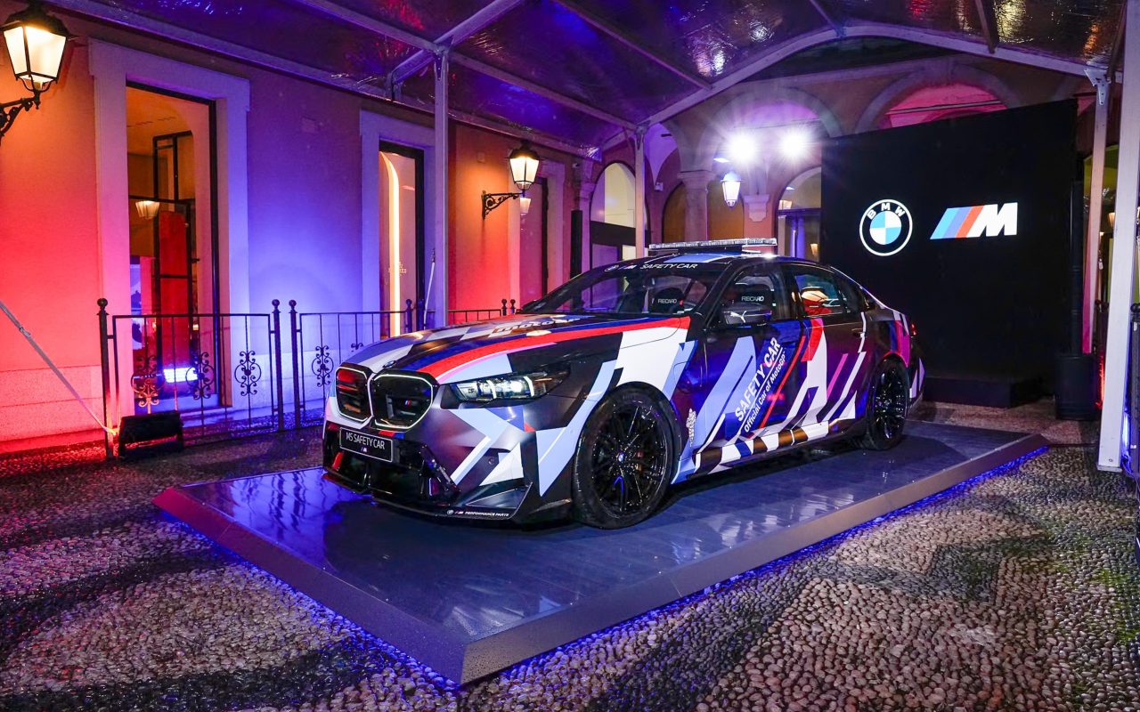 BMW unveils new M5 Hybrid MotoGP safety car