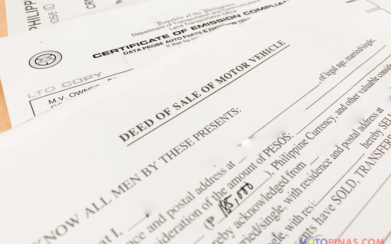 UPDATE: LTO suspends order on Immediate Transfer of Ownership
