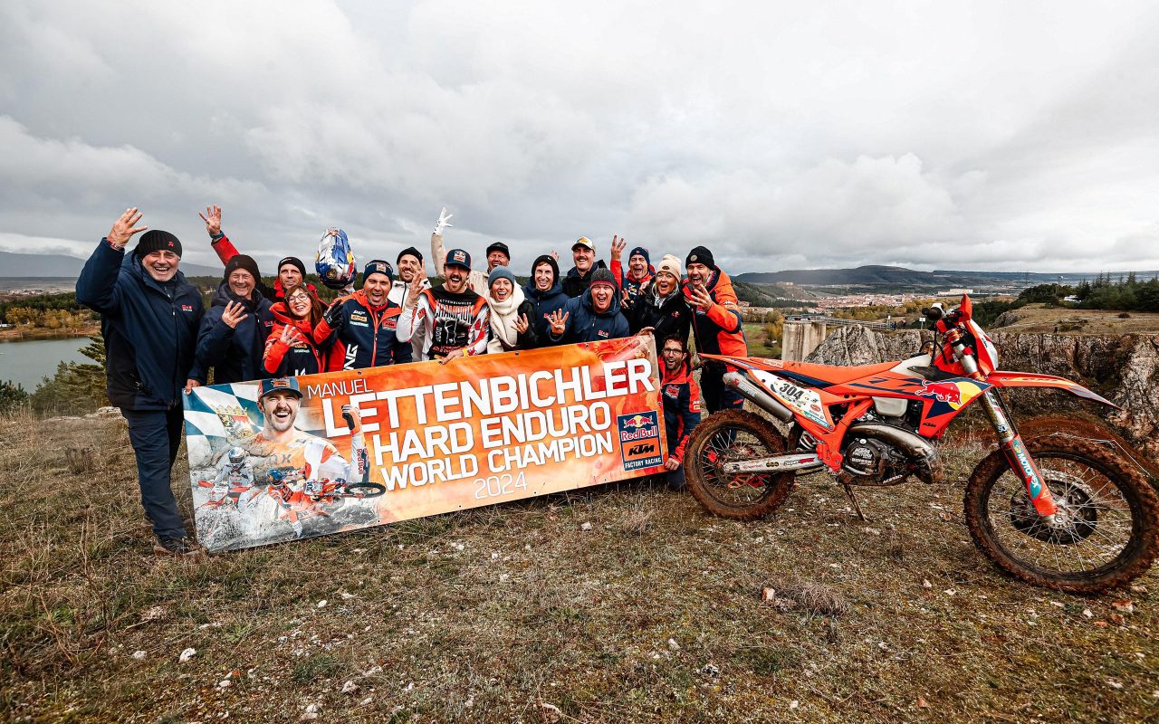 KTM and Mani Lettenbichler are 2024 FIM Hard Enduro champions