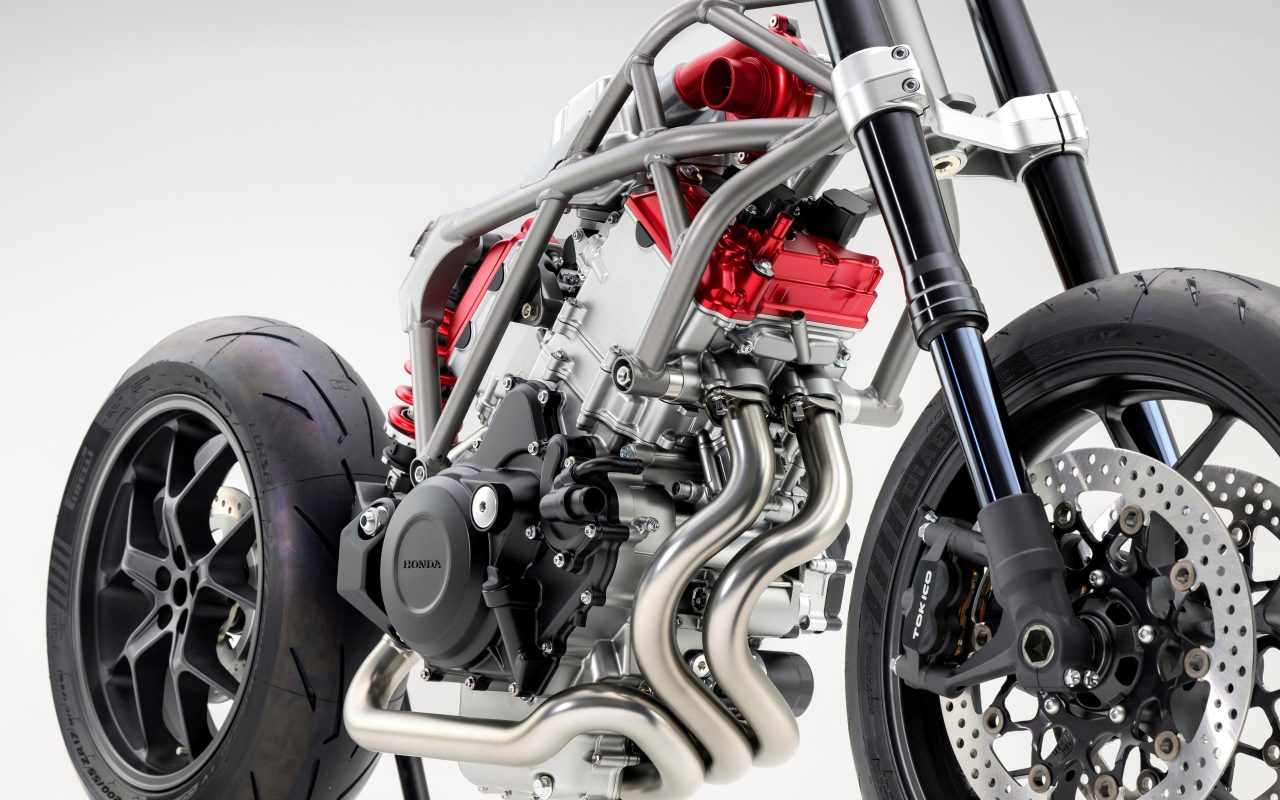 2024EICMA: Honda unveils concept V3 engine with e-turbo