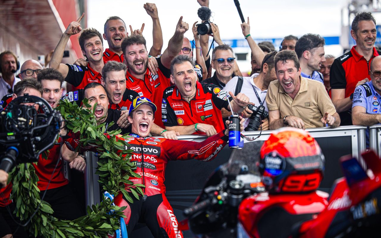 2 in a row for Marc Marquez and Ducati