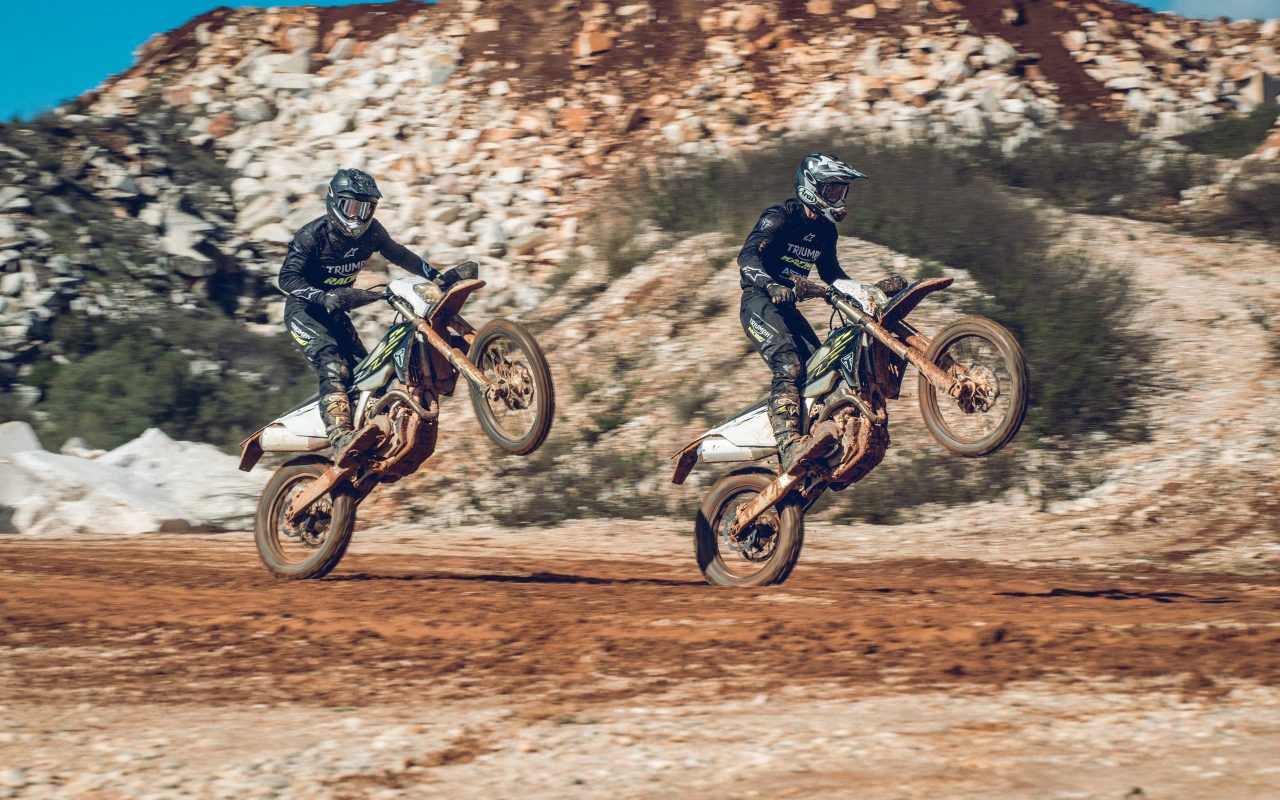 Triumph Motorcycles unveil new 250cc and 450cc road-legal enduro bikes
