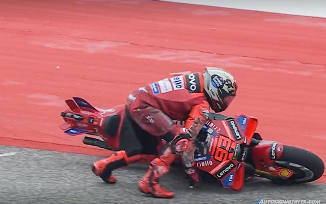 Marquez crash breaks streak, 3-in-row for Ducati in MotoGP