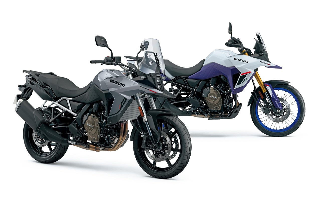 Suzuki updates the V-Strom 800 with new colors
