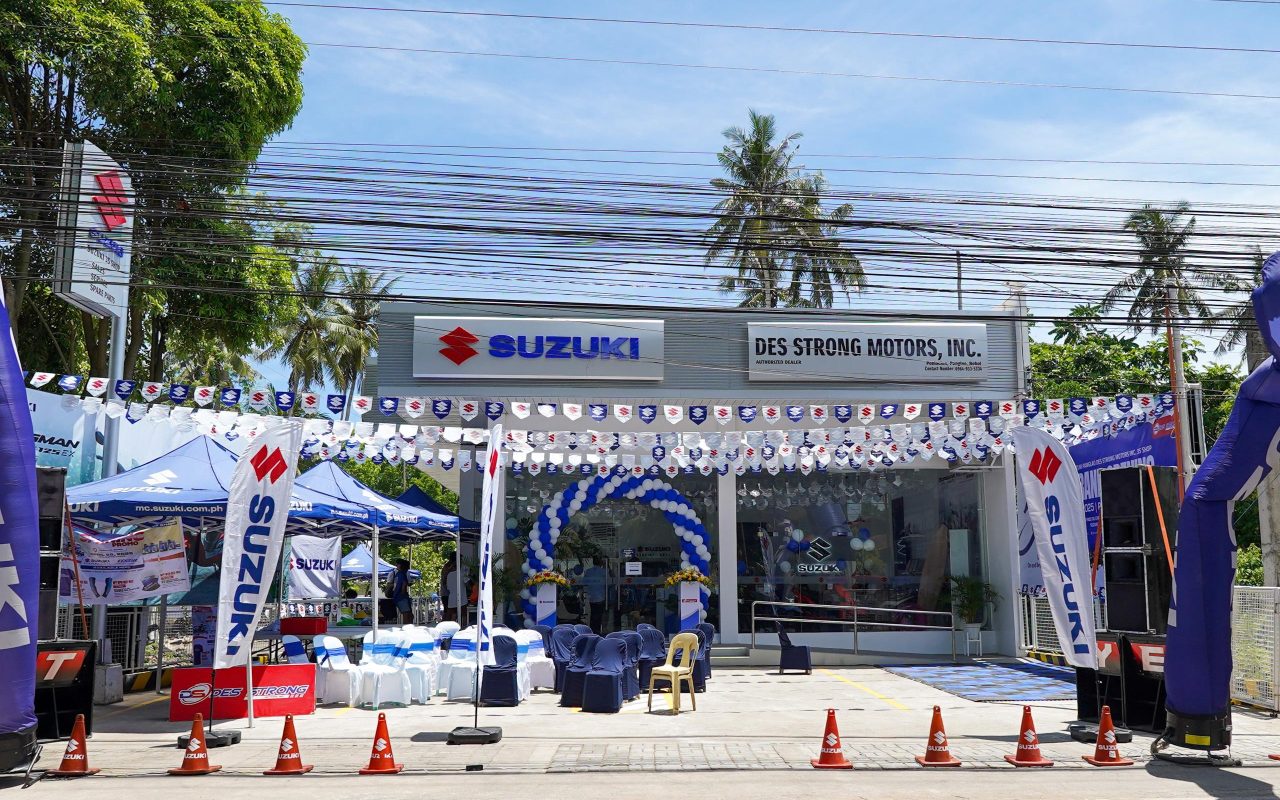 Suzuki, DES Strong expand in Bohol with Panglao 3S shop
