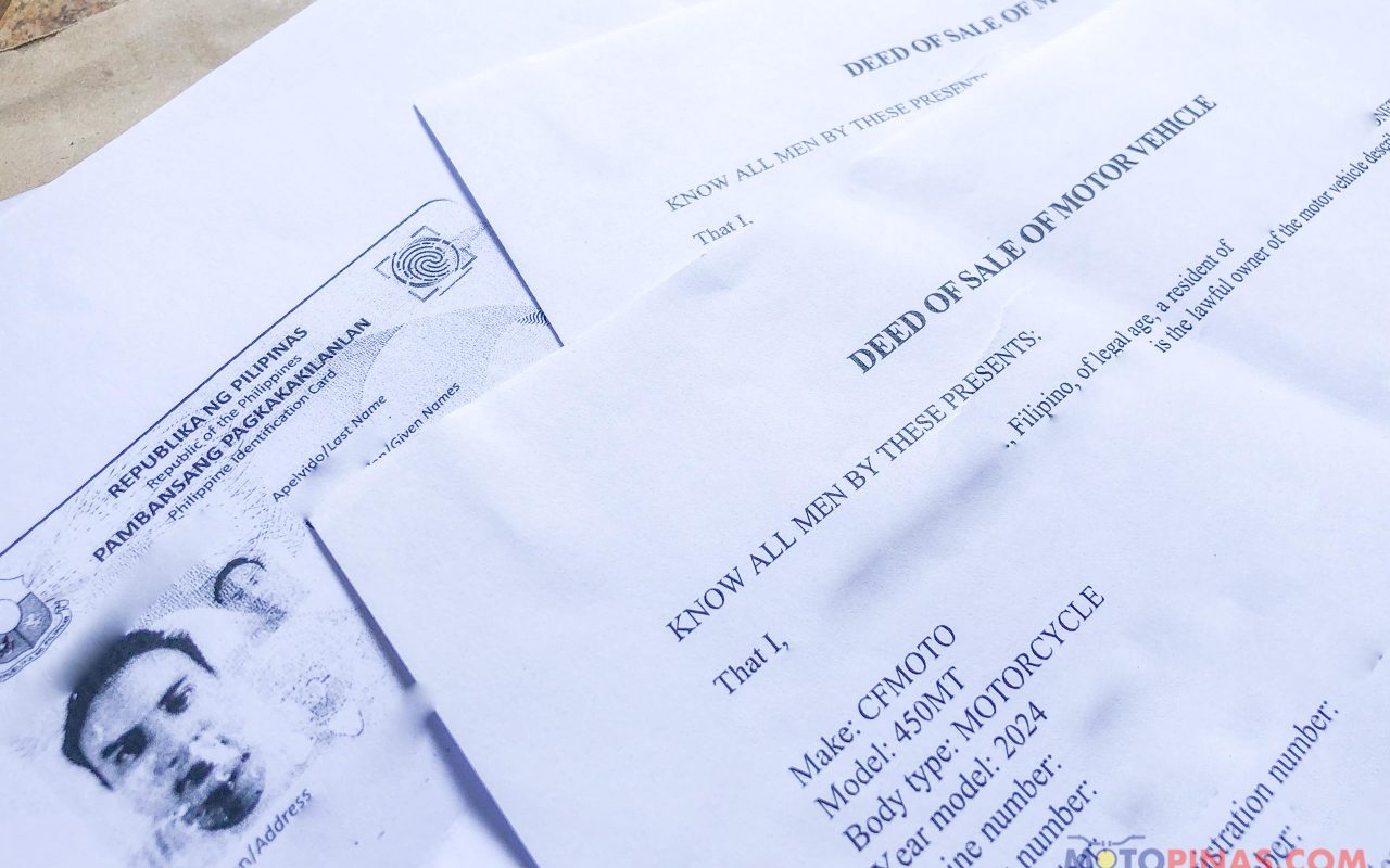 Solon: LTO to offer amnesty, eased rules for MC Transfer of Ownership