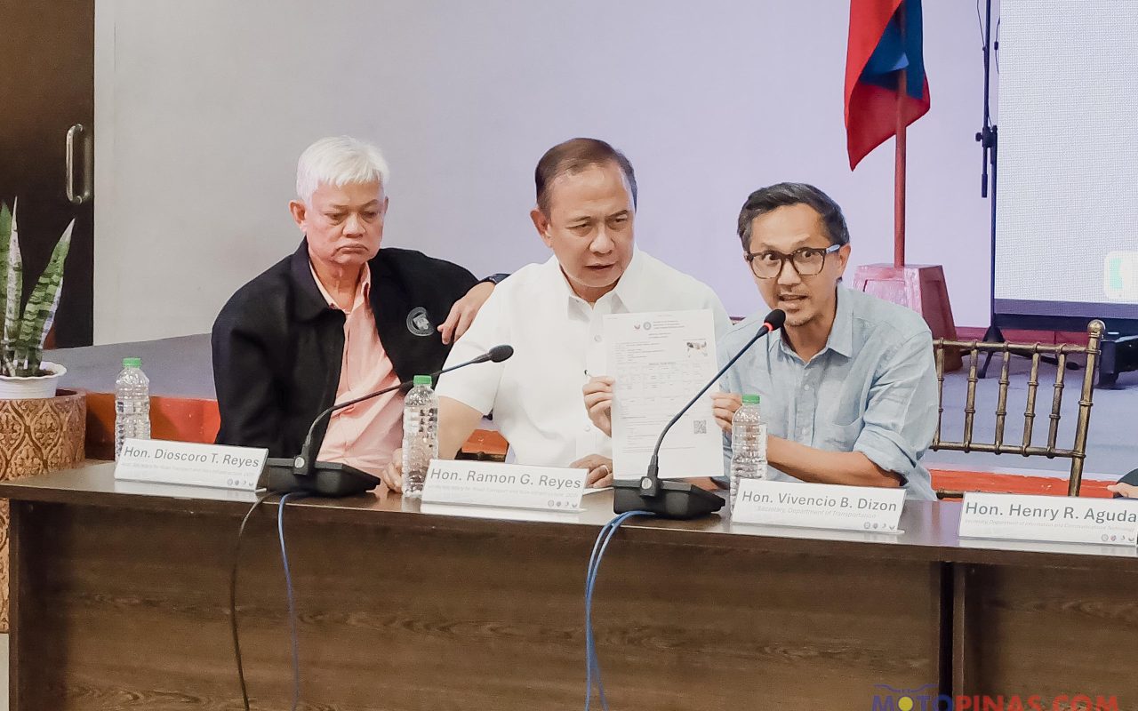 Sec. Dizon on MC plate backlog: ‘Malapit nang mabura’