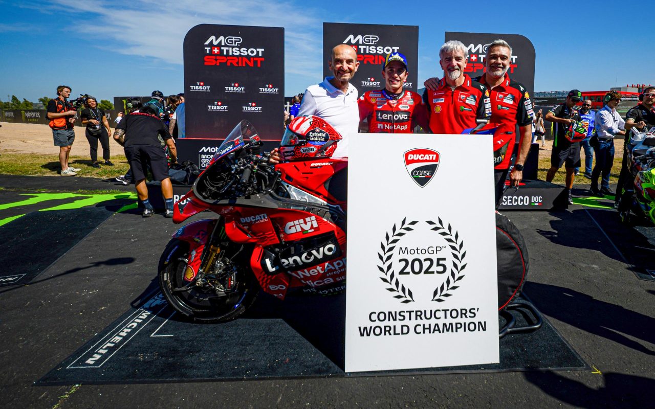 Ducati wins 6th consecutive MotoGP Constructors’ Title