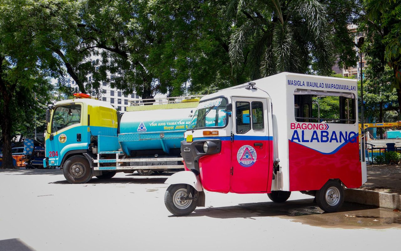 Bajaj Maxima Cargo powers Barangay Alabang patrols