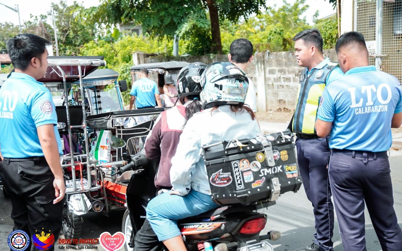 LTO to apprehend riders with temporary, improvised plates starting Nov. 1
