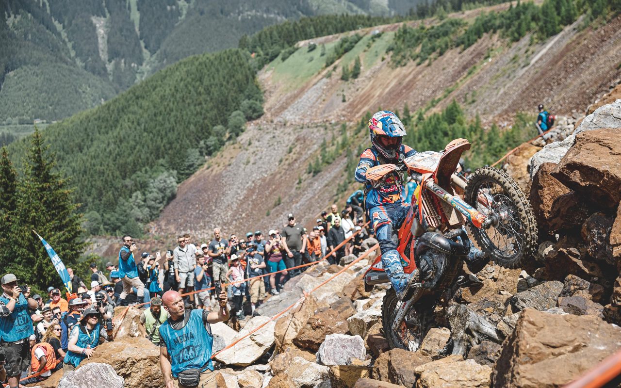 Lettenbichler wins 5th straight Erzbergrodeo, only 15 finish