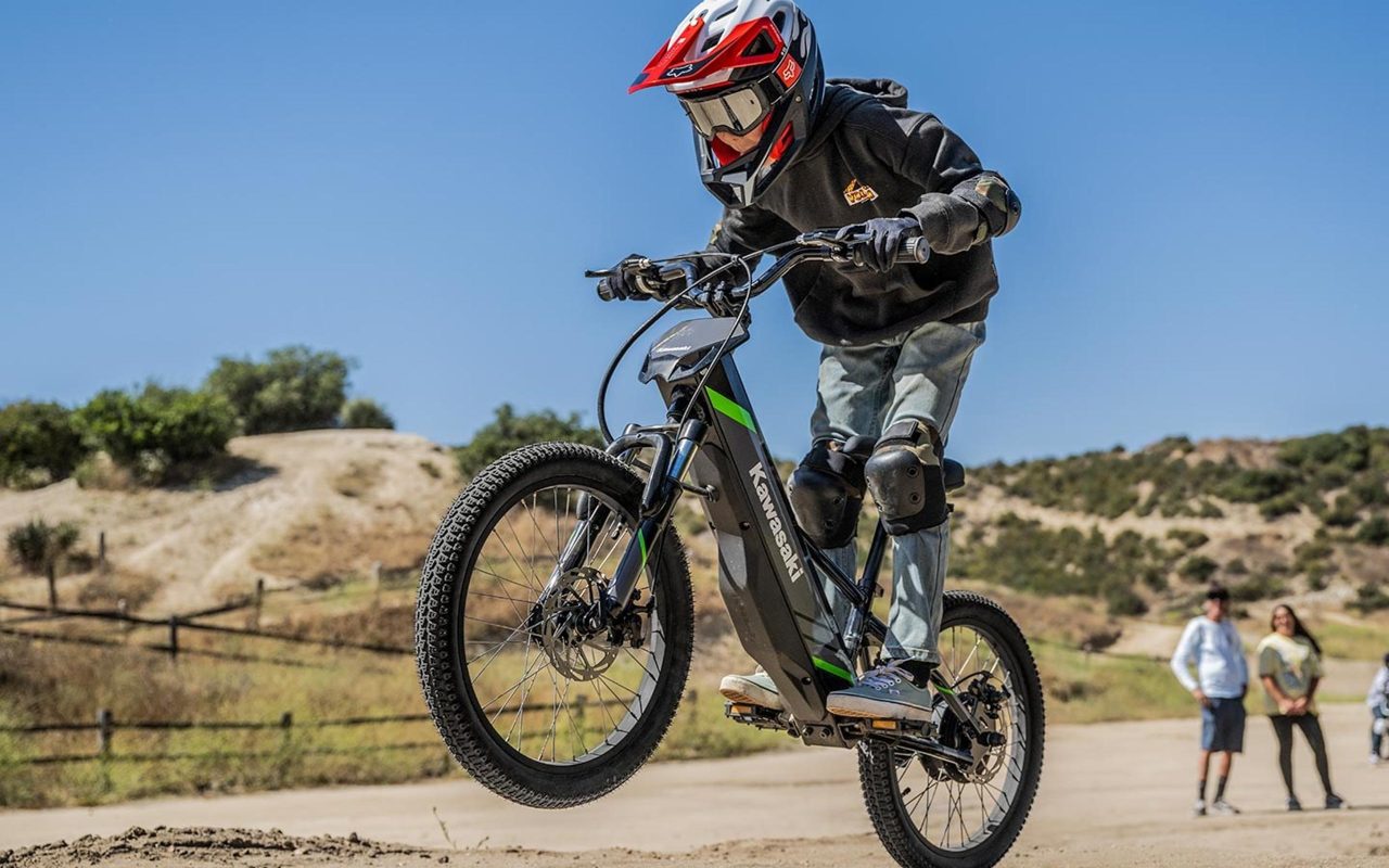 Kawasaki expands EV lineup with the PHP 135K Elektrode 20 balance bike