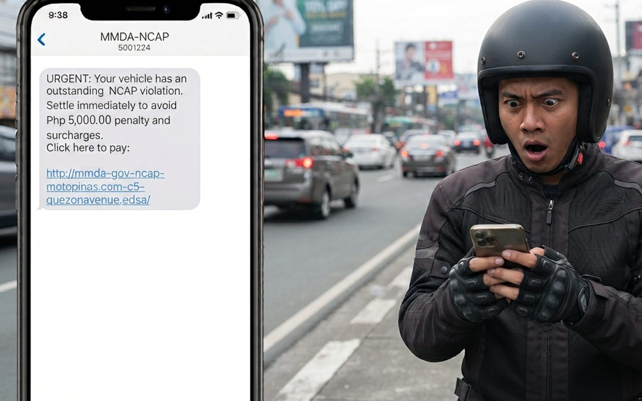 Riders Beware: That MMDA NCAP text on your phone is likely a scam