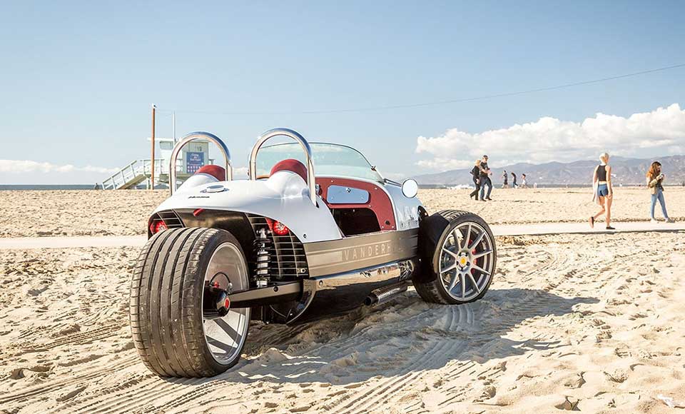 Vanderhall unveils new turbocharged three-wheeler Vanderhall unveils new turbocharged three-wheeler