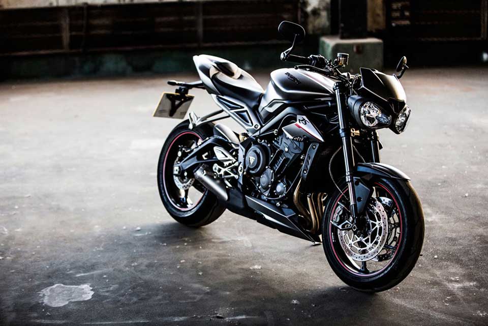 The Triumph Street Triple R