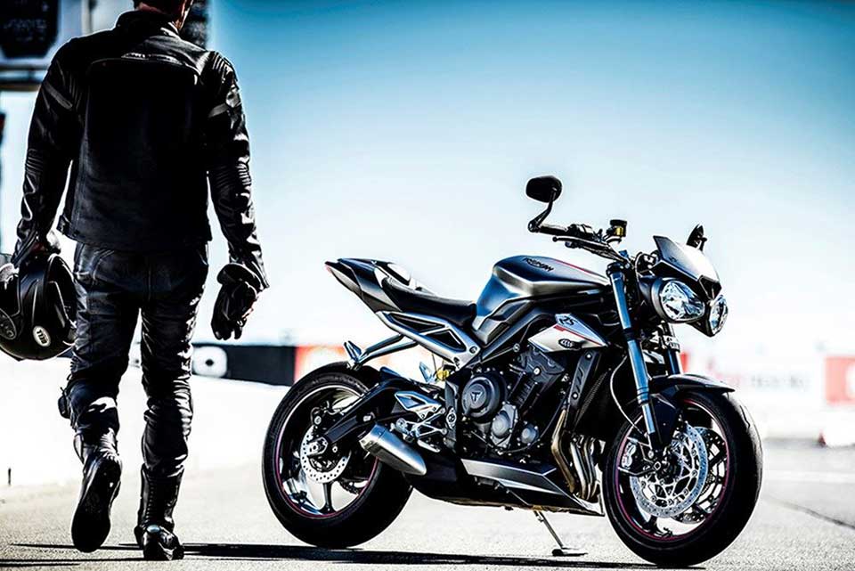 The Triumph Street Triple RS
