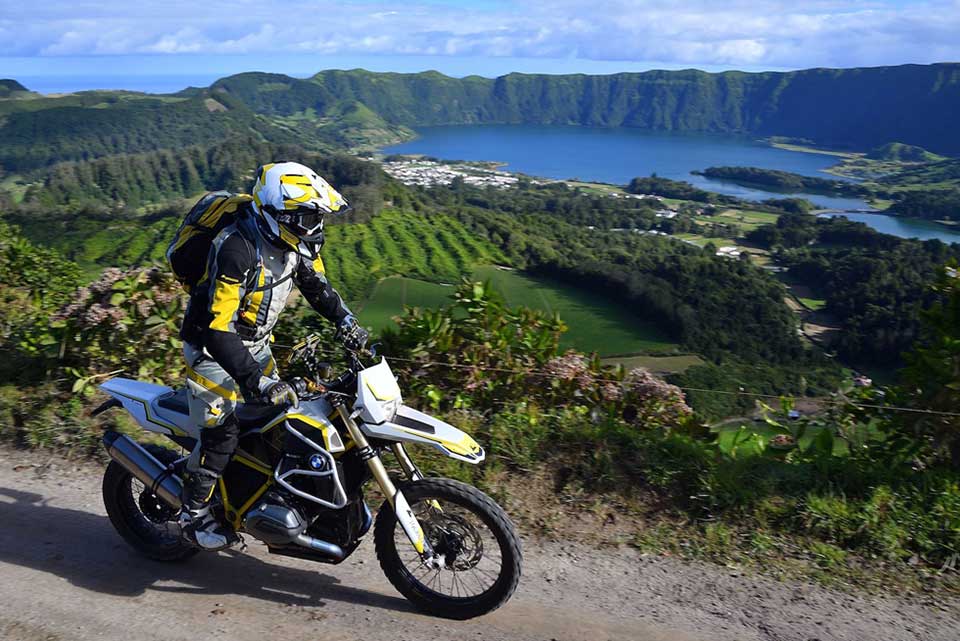 The Touratech R 1200 GS up in the mountains