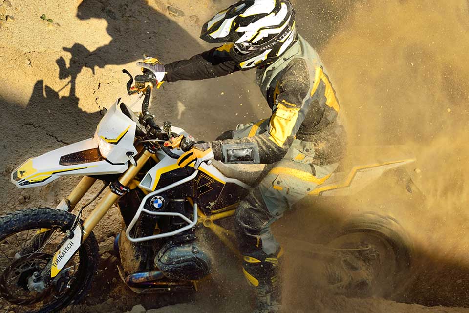 The Touratech R 1200 GS in action