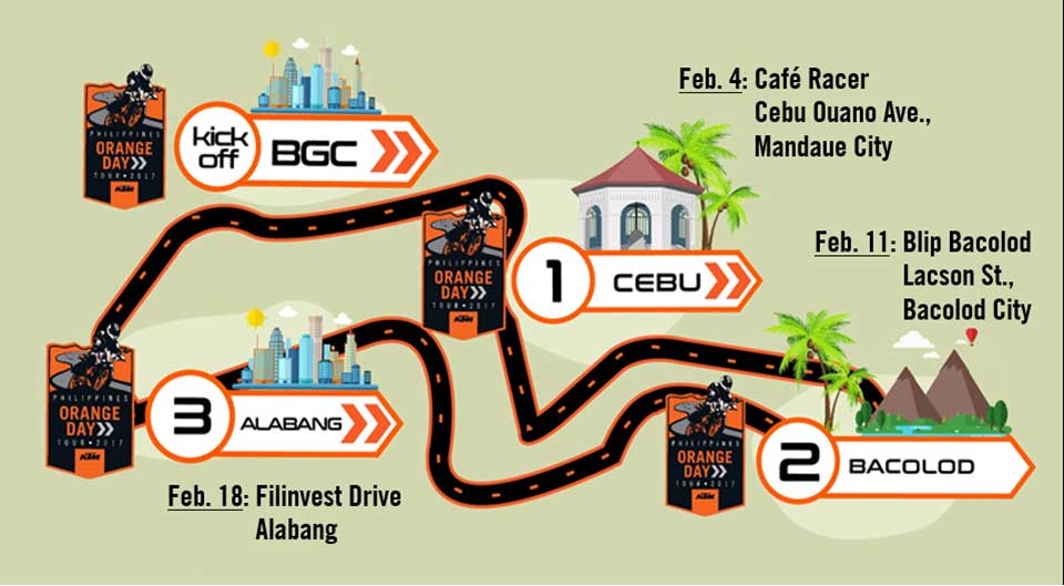 KTM Philippines kicks off Orange Day Tour KTM Philippines kicks off Orange Day Tour