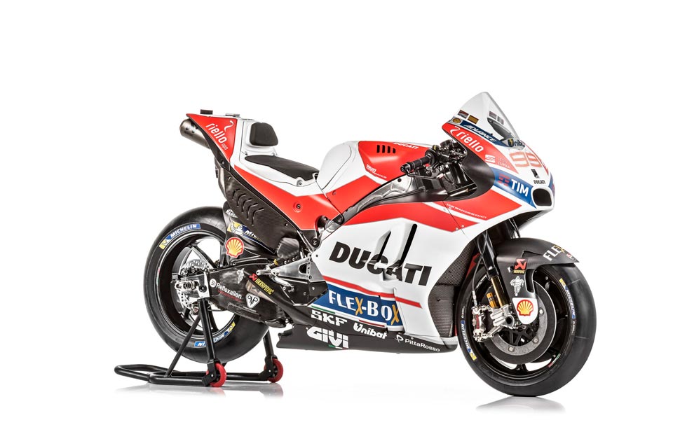The new MotoGP bike from Ducati for 2017 season