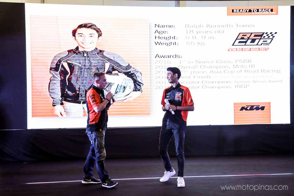 KTM Philippines sends young racer to the KTM RC Cup Asia KTM Philippines sends young racer to the KTM RC Cup Asia