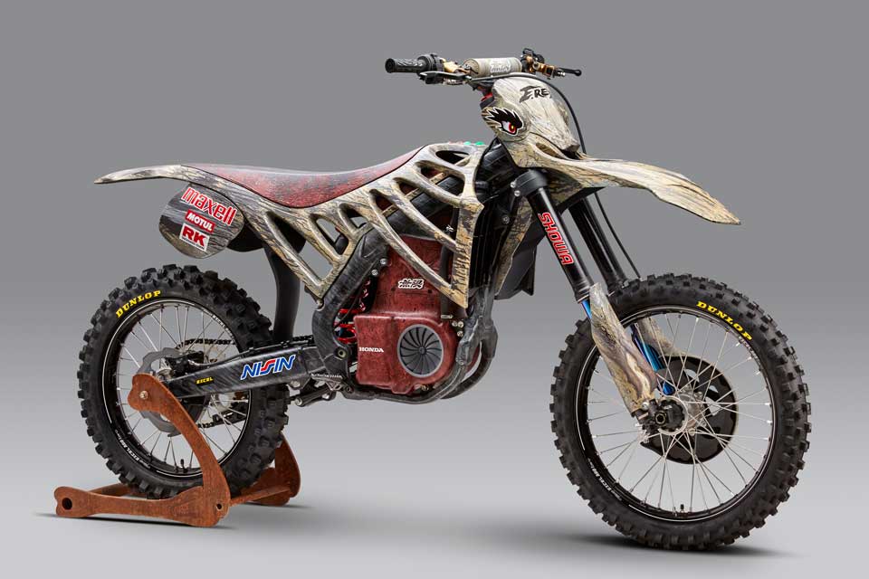 Mugen reveals E.Rex electric motocross concept, Shinden Roku TT Zero racer