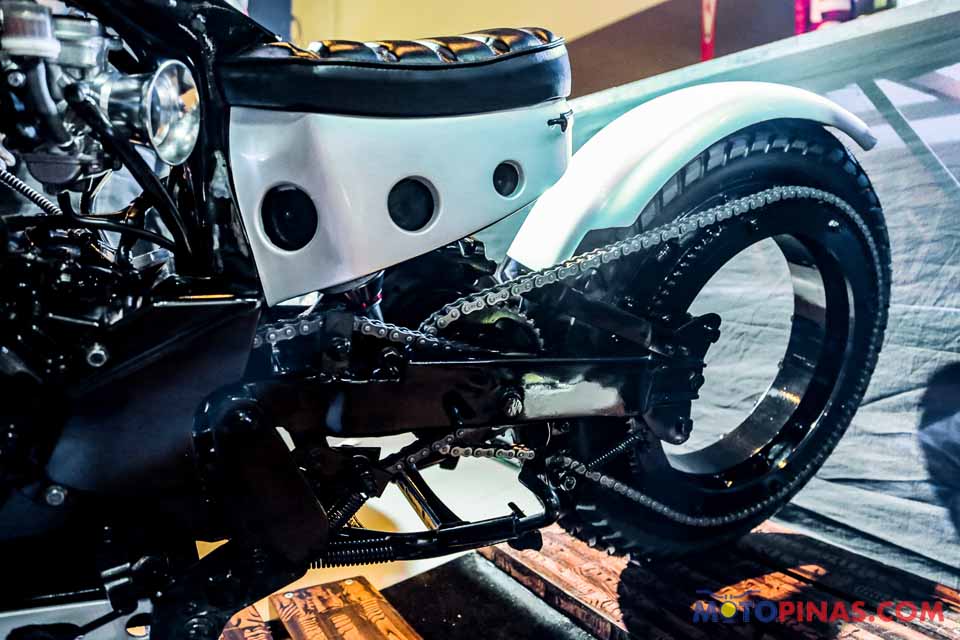 the hubless rear chain drive