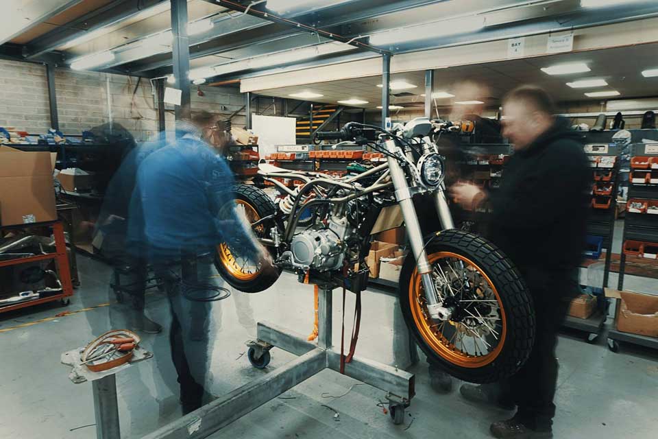CCM plans scrambler after success with Spitfire 600 street tracker