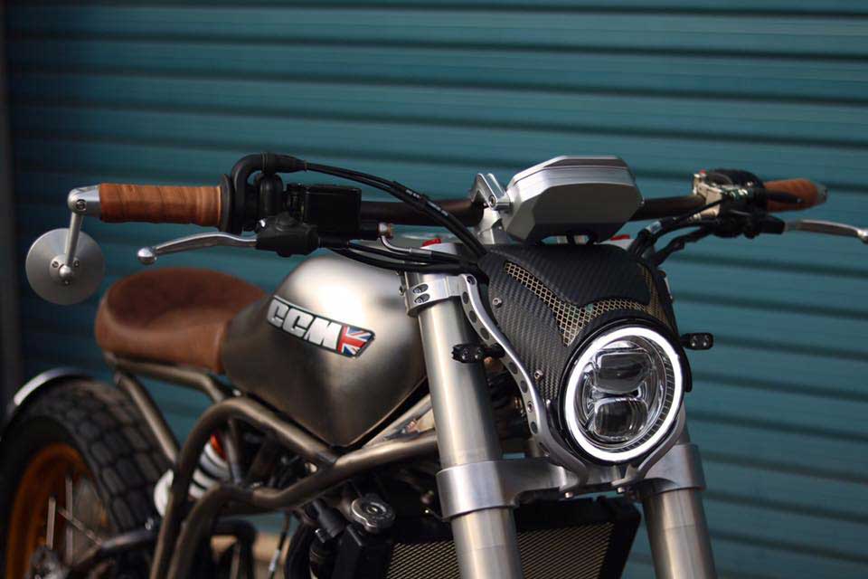 CCM plans scrambler after success with Spitfire 600 street tracker