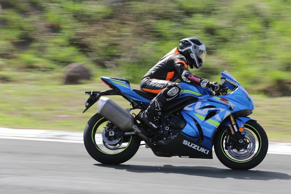 Anthony Roman on the Suzuki GSX-R1000R