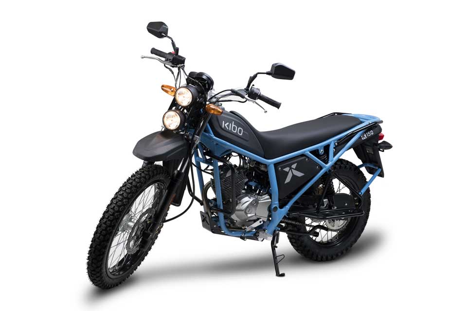 New Kibo K150 dual-sport tries to make riding safer in Africa New Kibo K150 dual-sport tries to make riding safer in Africa