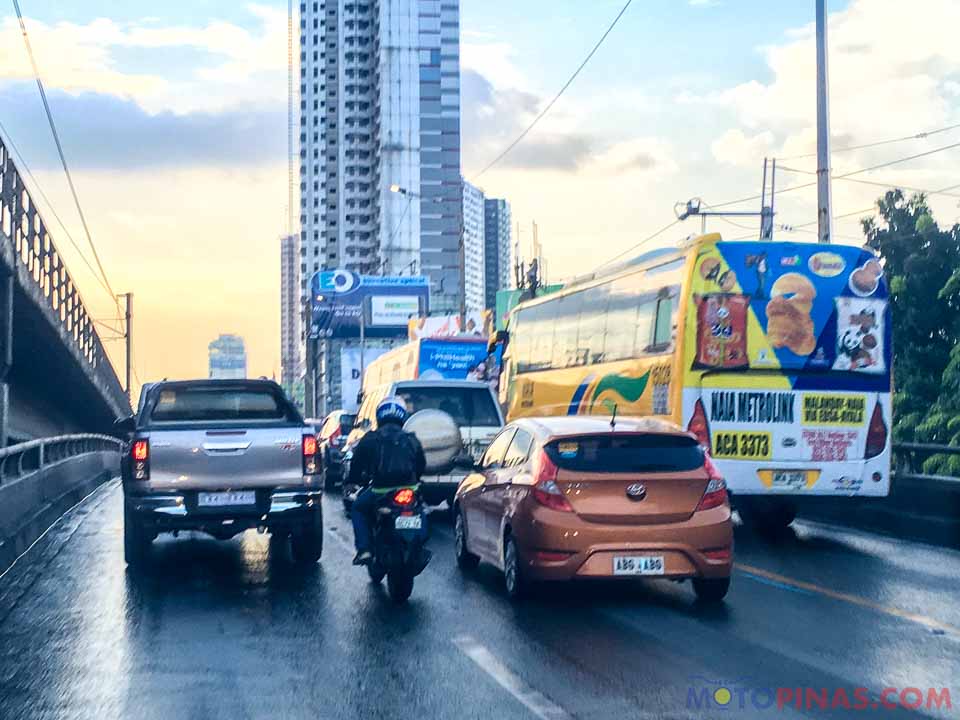 Lane-splitting is actually illegal in the Philippines Lane-splitting is actually illegal in the Philippines