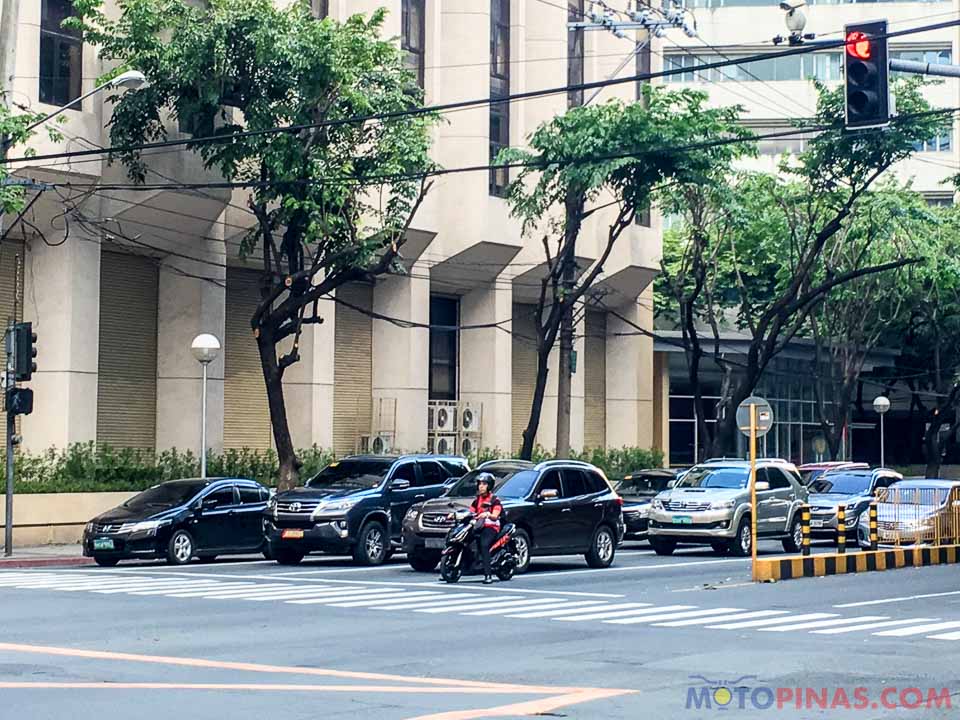 Lane-splitting is actually illegal in the Philippines Lane-splitting is actually illegal in the Philippines