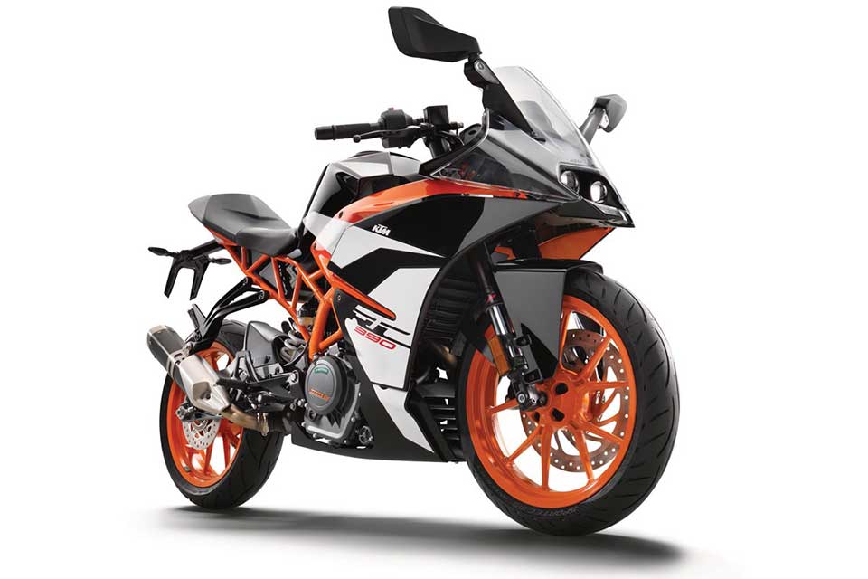 KTM RC390 gets 2017 update