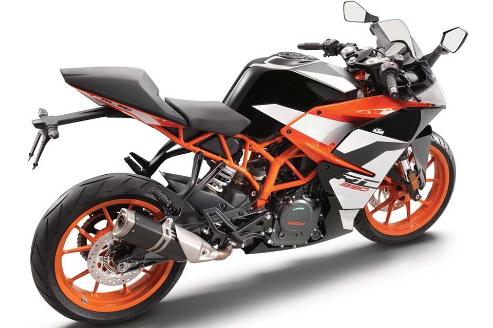 KTM RC390 gets 2017 update