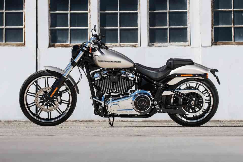 Harley-Davidson revamps Touring and Softail lines Harley-Davidson Breakout