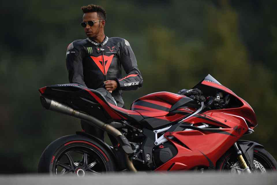 MV Agusta and F1’s Lewis Hamilton unveil F4 LH44 superbike MV Agusta and F1’s Lewis Hamilton unveil F4 LH44 superbike