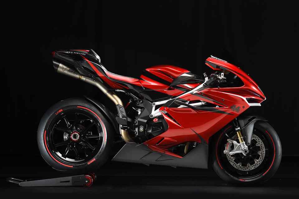 MV Agusta and F1’s Lewis Hamilton unveil F4 LH44 superbike MV Agusta and F1’s Lewis Hamilton unveil F4 LH44 superbike