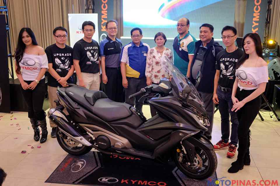 Kymco launches three new touring scooters