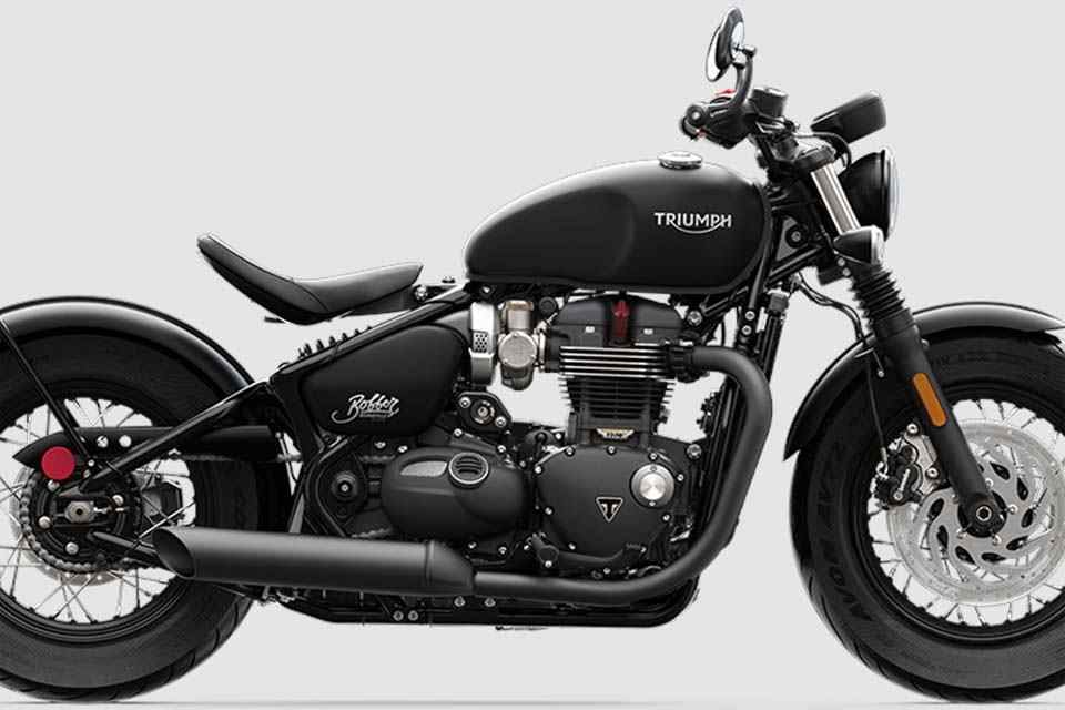 Triumph reveals the 2018 Bonneville Bobber Black Triumph reveals the 2018 Bonneville Bobber Black