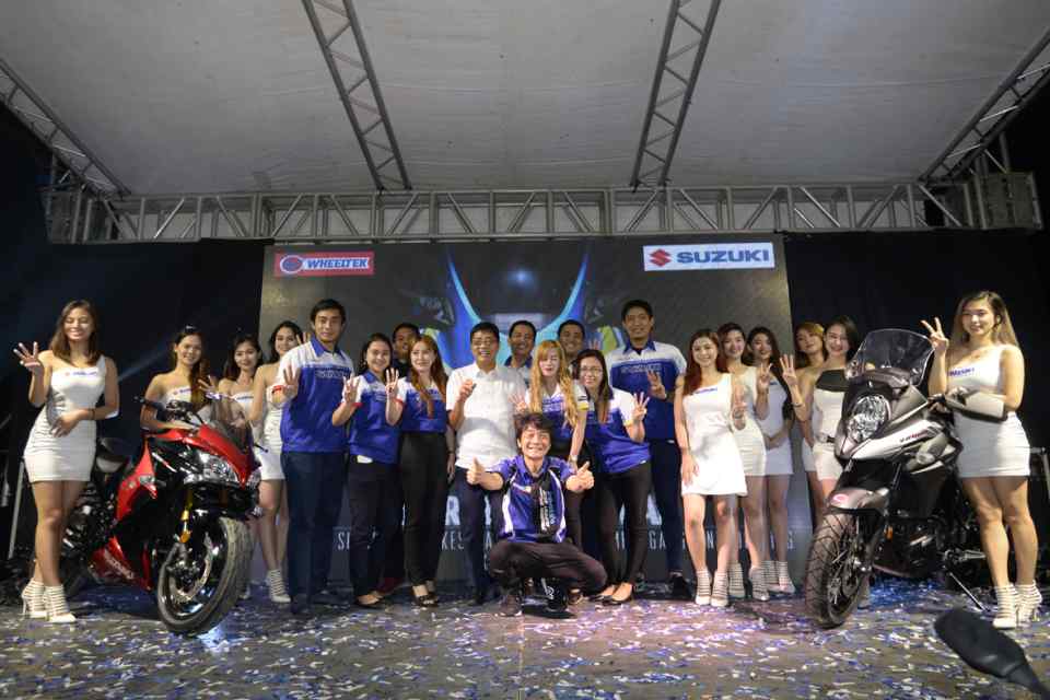 Suzuki and Wheeltek launch Skydrive FI and GSX-S1000F