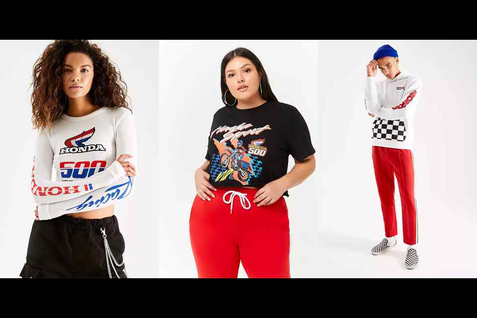 Honda and Forever 21 team up for nostalgic capsule collection Honda and Forever 21 team up for nostalgic capsule collection