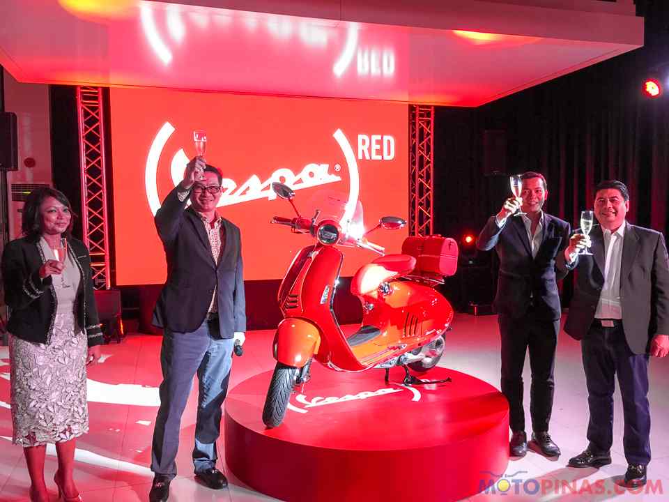 Vespa 946 RED launched in the Philippines Vespa 946 RED launched in the Philippines