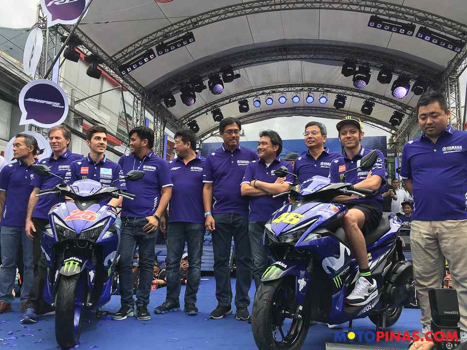 Rossi, Viñales visit Filipino fans on Valentine's Day Rossi, Viñales visit Filipino fans on Valentine's Day