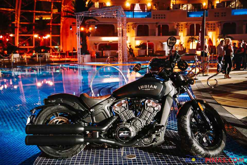 Indian launches the new Scout Bobber at Cove Manila