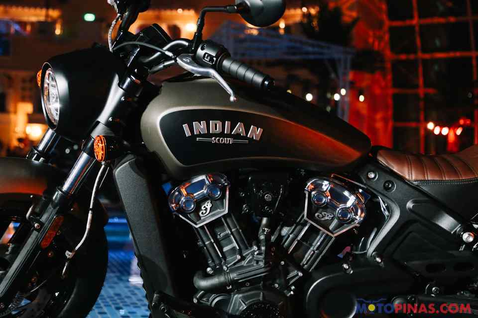 Indian launches the new Scout Bobber at Cove Manila