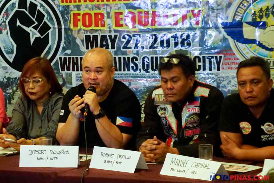 Rider groups to gather and protest discriminatory laws this Sunday Rider groups to gather and protest discriminatory laws this Sunday